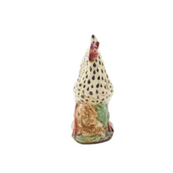 14" X 13" Farmhouse Ceramic Chicken Garden Sculpture Beige - Olivia & May -Olivia & May GUEST 91562df4 6037 4aa3 a115 fc79c7af1639