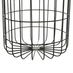 Set Of 2 Metal Storage Baskets Brown - Olivia & May -Olivia & May GUEST 9185fed8 3009 4c70 a575 6ae009b9e938