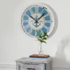 Metal Anchor Wall Clock White - Olivia & May -Olivia & May GUEST 925869fb d605 4880 8db0 08711f261660