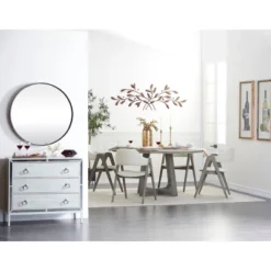 Farmhouse Wood Wine Framed Wall Art Set Of 2 Brown - Olivia & May -Olivia & May GUEST 92d54f44 6e79 4670 95ff 9339c676b299