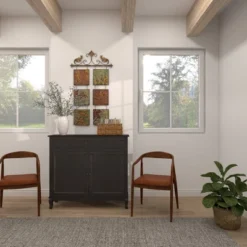 Metal Floral 6 Suspended Panels Wall Decor With Embossed Details - Olivia & May -Olivia & May GUEST 949b0e03 6928 4291 85dd 6d79744ee13f