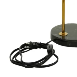 Modern Metal Table Lamp Black - Olivia & May -Olivia & May GUEST 95096985 951d 41f1 b36a 37f1048bb0bd