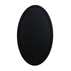Contemporary Wood Oval Wall Mirror – Olivia & May -Olivia & May GUEST 97826694 7c15 40e0 a537 0926afa8aff2