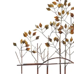 24" X 39" Traditional Metal Nature Wall Decor Brown - Olivia & May -Olivia & May GUEST 97a966b0 e11a 4186 9113 6aaf0ee0b47c