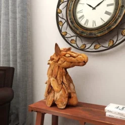 Amazing Animals Rustic Horse Head Sculpture (24") - Olivia & May -Olivia & May GUEST 97b77408 2d87 455d acde 7492cb0fddfa