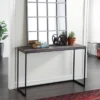 Contemporary Metal Console Table Brown - Olivia & May -Olivia & May GUEST 97dc005d 2a2f 440b ac83 38989e0b90e1