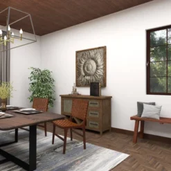 Vintage Reflections Rustic Wood-Style MDF And Synthetic Leather Book Box Set 3ct - Olivia & May -Olivia & May GUEST 9902f305 38f8 428a 98ca 74ca7b82af2e