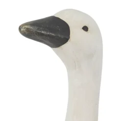 25" X 8" Magnesium Oxide French Country Duck Garden Sculpture White - Olivia & May -Olivia & May GUEST 999878c0 bd06 449a 9872 53c6913b7b27