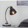 16" Metal Desk Lamp With Spotlight Shade Black - Olivia & May -Olivia & May GUEST 9a25b735 5663 4dc1 bc37 694390df1211