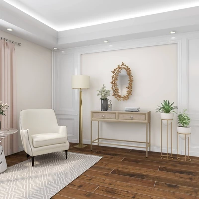 Glam Metal Butterfly Wall Mirror Gold - Olivia & May 13 Glam Metal Butterfly Wall Mirror Gold - Olivia & May - Image 11