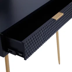 Set Of 2 Contemporary Wood Console Tables With Mirror - Olivia & May -Olivia & May GUEST 9acdab8f b476 4848 908e 1924fc209dbc