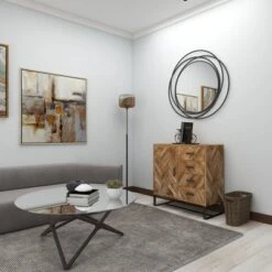 Contemporary Zigzag Pattern Mango Wood Cabinet Brown - Olivia & May 28 Contemporary Zigzag Pattern Mango Wood Cabinet Brown - Olivia & May -Olivia & May GUEST 9b55529e 4176 45fd 8826 4f171b7119f0