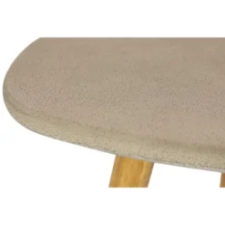 16"x16" Mid-Century Wood Outdoor Accent Table Gray - Olivia & May -Olivia & May GUEST 9bda3a45 71f7 408e a4f0 6cabb0c61943