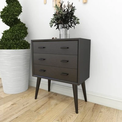 Modern Wooden Chest Black - Olivia & May 5 Modern Wooden Chest Black - Olivia & May - Image 3