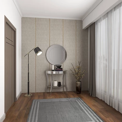 Set Of 2 Glam Fir Console Tables With Mirror White - Olivia & May 19 Set Of 2 Glam Fir Console Tables With Mirror White - Olivia & May - Image 17