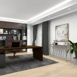 Metal And Mirror Trellis Design Front And Sides Console Table Silver - Olivia & May -Olivia & May GUEST 9ce78ffe 2a45 4e91 9154 50a3338e3862