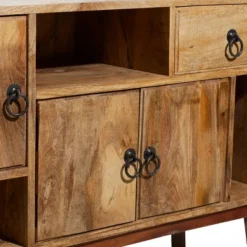 Modern Mango Wood Buffet Brown - Olivia & May -Olivia & May GUEST 9d9a089a 5601 4af9 b3dd e4d25979fb9a