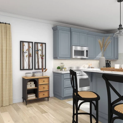 Set Of 2 Metal Bird Wall Decors With Real Wood Detailing Black - Olivia & May 9 Set Of 2 Metal Bird Wall Decors With Real Wood Detailing Black - Olivia & May - Image 7