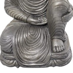 36" Magnesium Oxide Buddha Sculpture For Garden & Outdoor Decor - Olivia & May -Olivia & May GUEST 9e8b4261 c570 4a1b bc69 eec37eaf3eb6
