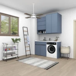 26 X 19 Contemporary Metal Storage Cart Off White - Olivia & May -Olivia & May GUEST 9eeadeb2 11ab 4d11 b77b 0ee08602bfb0