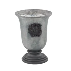 Olivia & May Traditional Rustic Flower Urn Planters Gray -Olivia & May GUEST a04058de c983 4444 90b3 626b1710b912