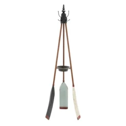 Metal Nautical Style Coat Rack Tripod Base - Olivia & May -Olivia & May GUEST a05dad0f 769a 4b88 87c4 7a2cb763d61d