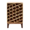 Modern Wood Wine Rack Brown - Olivia & May -Olivia & May GUEST a0931f49 05b6 411f 89ea 9e9f32b91e44