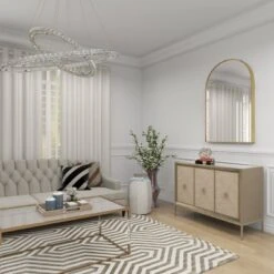 Glam Wood Cabinet Gray - Olivia & May -Olivia & May GUEST a0cffc47 8088 4551 a7ff 5ca74ade02dd