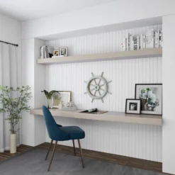 Wood Sail Boat Ship Wheel Wall Decor With Distressing Blue - Olivia & May -Olivia & May GUEST a0fc33e7 db6b 4e3a bba1 1c207a5641cb