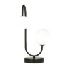 Metal Orb 2 Bulb Table Lamp With Marble Base - Olivia & May -Olivia & May GUEST a16f6900 bd0f 4e81 ba1a 490f6397e717