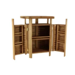 Patio Bar Table Teak - Olivia & May -Olivia & May GUEST a198d1a7 e2c6 46c7 9933 6763aeddcaa0