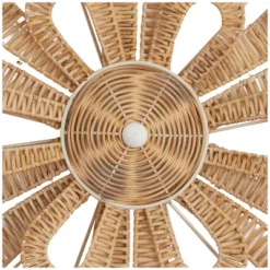 Rattan Floral Daisy Wall Decor With Metal Wire Brown - Olivia & May 7 Rattan Floral Daisy Wall Decor With Metal Wire Brown - Olivia & May -Olivia & May GUEST a2f43175 5197 4d73 8173 7a7bfa2f1042
