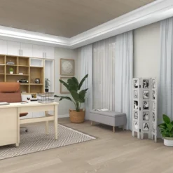 Farmhouse Chinquapin Wood Rectangle Room Divider Screen White - Olivia & May -Olivia & May GUEST a4ee2c19 2068 48c7 8241 d1589c72dd53