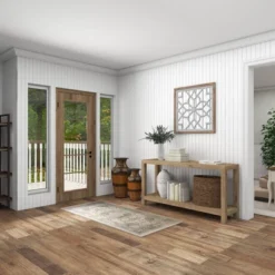 Wood Geometric Carved Wall Mirror White - Olivia & May -Olivia & May GUEST a5bdfdc5 4ceb 44ba 82e6 6d1ab84dfe0d