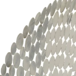 Glam Stainless Steel Ornamental Wall Decor Silver - Olivia & May -Olivia & May GUEST a62c9ad8 a84c 4e9c a40d 4dce9bb9de99