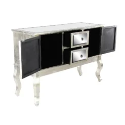 Glam Mirrored Sideboard Silver - Olivia & May -Olivia & May GUEST a652ce44 c032 4705 9619 0c579222530a