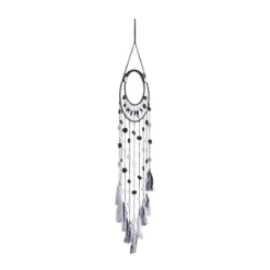 Bohemian Wool Floral Wall Decor With Tassels And Pom Poms – Olivia & May -Olivia & May GUEST a68ab074 9fea 4dab a5f0 f2b481b9108e