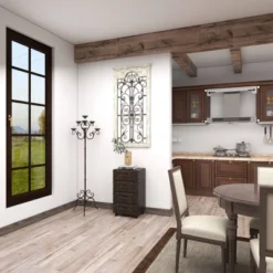 Wood Stacked Side Chest Dark Java - Olivia & May -Olivia & May GUEST a74d105b 1a90 4a4a aef3 4145b2aaf446