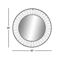 Traditional Metal Wall Mirror Black - Olivia & May 9 Traditional Metal Wall Mirror Black - Olivia & May -Olivia & May GUEST a74e20e3 ad73 469e 972b dc0a4a369d46