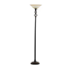 Metal Floor Lamp Torchiere Black - Olivia & May 13 Metal Floor Lamp Torchiere Black - Olivia & May -Olivia & May GUEST a884e97b b291 4b23 8c66 c5be510ebe97