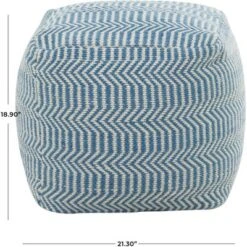 Bohemian Indoor/Outdoor Fabric Pouf - Olivia & May -Olivia & May GUEST aa2c45c0 8c76 4eba 8a94 204912ac5602