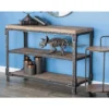 Rustic 3 Tier Console Table Brown - Olivia & May -Olivia & May GUEST aa4b993f fab4 44c0 bec5 fd244c5f30d1