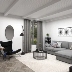 Industrial Floor Lamp Black - Olivia & May -Olivia & May GUEST aa6b28a8 7354 4e58 8e04 aaed089d9583