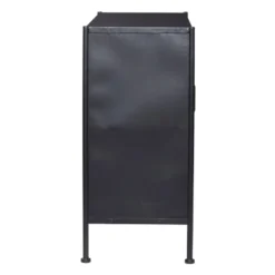 Industrial Metal Cabinet Black - Olivia & May 26 Industrial Metal Cabinet Black - Olivia & May -Olivia & May GUEST aa8685a7 9619 4dc2 a7ff 8f0a04ceeeba
