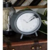 Olivia & May Set Of 3 Metal Clocks Black : Silent Iron Table Clocks, Arabic Numerals -Olivia & May GUEST ab3c8f7c f78e 4bf9 8ac0 75d2d34b0df2