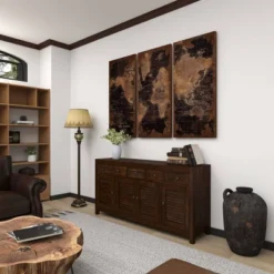 Rustic Wood Buffet Dark Brown - Olivia & May -Olivia & May GUEST ab5853ac 8b49 4af0 8310 a17499b07fa7