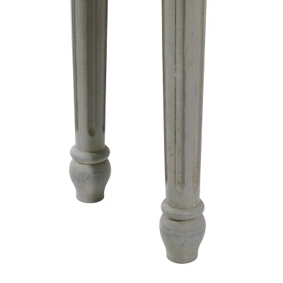 Farmhouse Mango Wood Console Table - Olivia & May 5 Farmhouse Mango Wood Console Table - Olivia & May - Image 3