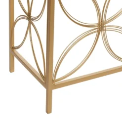 Contemporary Metal Console Table Gold - Olivia & May -Olivia & May GUEST aca42a76 9791 44eb b20f 2cb9a9d971cb