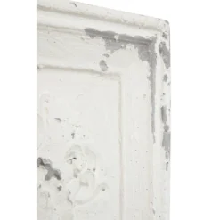 Vintage Fiberglass Floral Wall Decor Set Of 4 White - Olivia & May -Olivia & May GUEST ad032c91 83ce 4dd1 993a f0f34d1afc2a