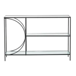 Industrial Metal Console Table Black - Olivia & May -Olivia & May GUEST ad17e78d ad3c 4d3d b5b8 f8465ab7c2a8